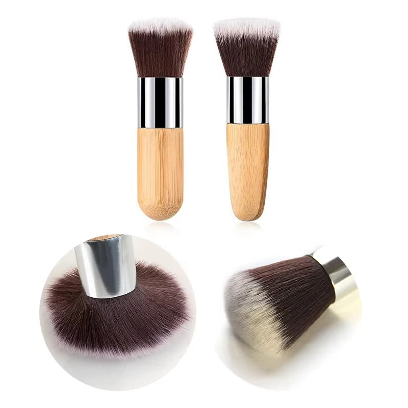 Makeup Brushes Face Foundation Loose Powder Concealer Blending Blush Soft Base Brush Professional Cosmetic Beauty Makeup Tools