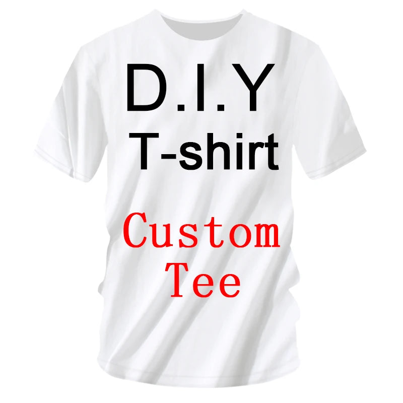 3D Printed Custom Design T-Shirts Summer Short Sleeve O-neck Shirt Hoodie Baseball Uniform Dropping Shipping Wholesale Unisex