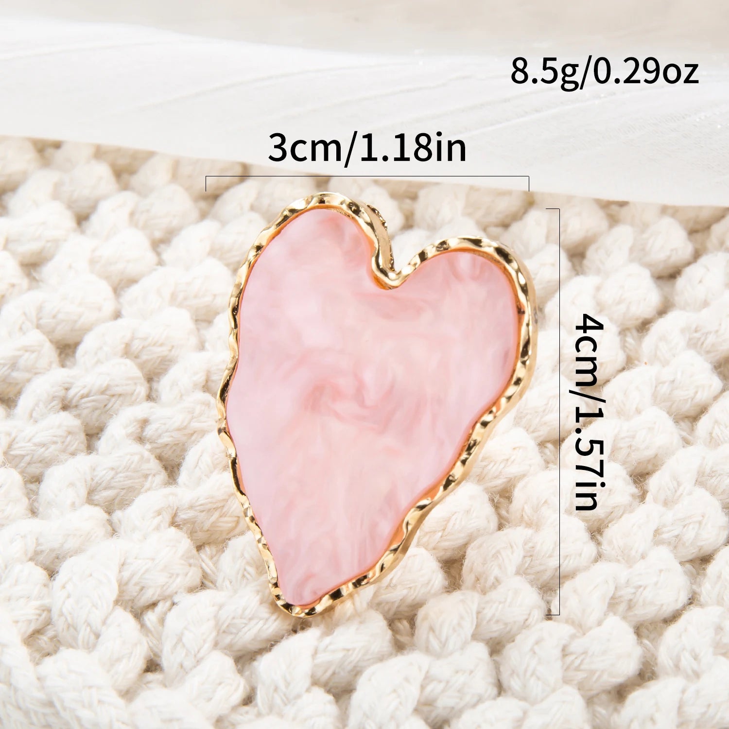 Mini Resin Fingerring Design Plate For UV Gel Polish Blending Heart Shape False Nails Display Stand False Eyelash Glue Tray Tool