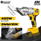 Electric Goddess Brushless Motor For Dewalt 20V Battery Electric Iron Scissors Metal Cutting High Carbon Steel Blade Power Tool