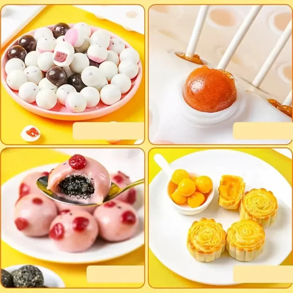 Mini Round Ball Shape Silicone Molds, Cake Decorating Tools, Chocolate Mold,  Ice Cube Mold, Making Jelly Mousse Dessert Mold