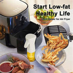 1pc 100/200/300/500ml Oil Spray Pot Kitchen Household Edible Olive Oil Spray Bottle Atomized Misty Oil Tank Air Fryer Spray Bott