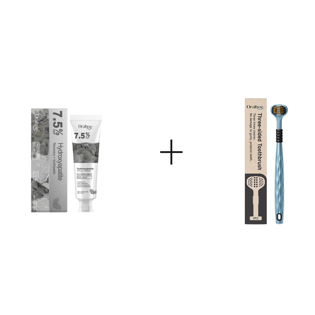 Hydroxyapatite Repair Toothpaste Cleaning Tartar Strengthen Tooth Enamel Breath Refreshing Oral Care Brightening Toothpaste 120g