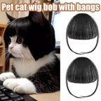 Cat Wig Dog Headdress Funny Cosplay Costume, Cute Pet Props Head Accessories