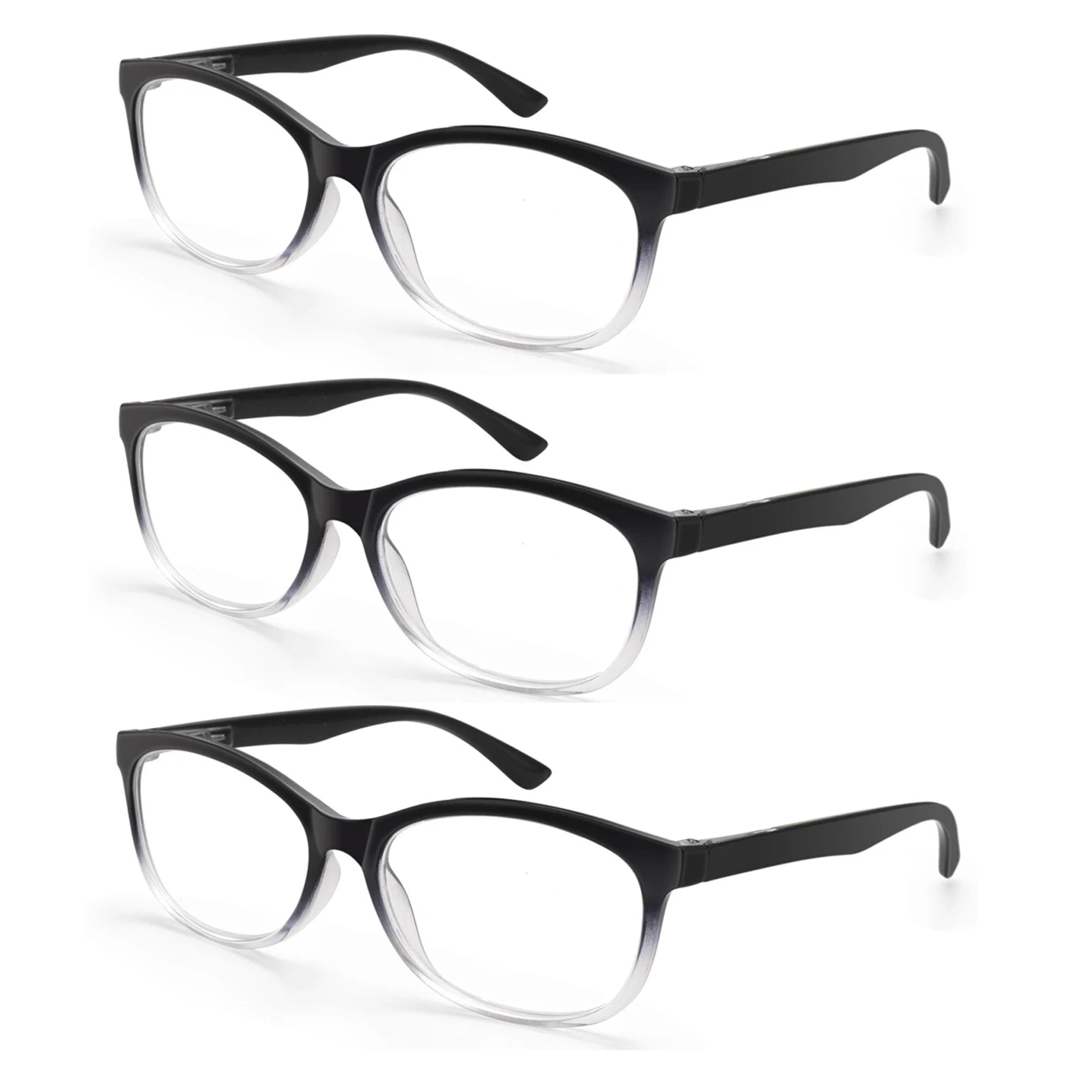 1/2/3/4/5PCS Elegant Simple and Stylish Geometric Glasses with Transparent Lenses Suitable for Daily Use