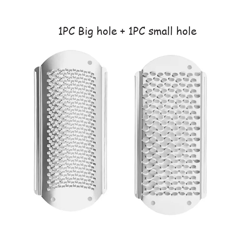 File Pedicure Stainless Steel Foot Scrubber  Heel Callus Dead Skin Remover Exfoliating Professional Feet Care Tool Pedicure