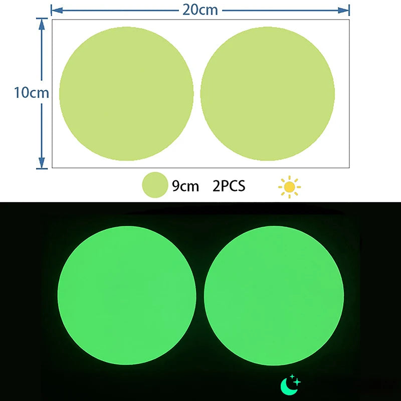 Luminous Dots Wall Stickers Fluorescent Home Children's Room Wall DIY Self-adhesive Decorative Glow In The Dark Stickers