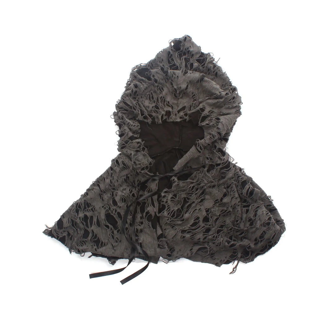 2025 Girls Demon Horror Death Halloween Costume Cosplay Fancy Dress Party Medieval Hooded Cloak Clothing Party Grim Clothes ﻿