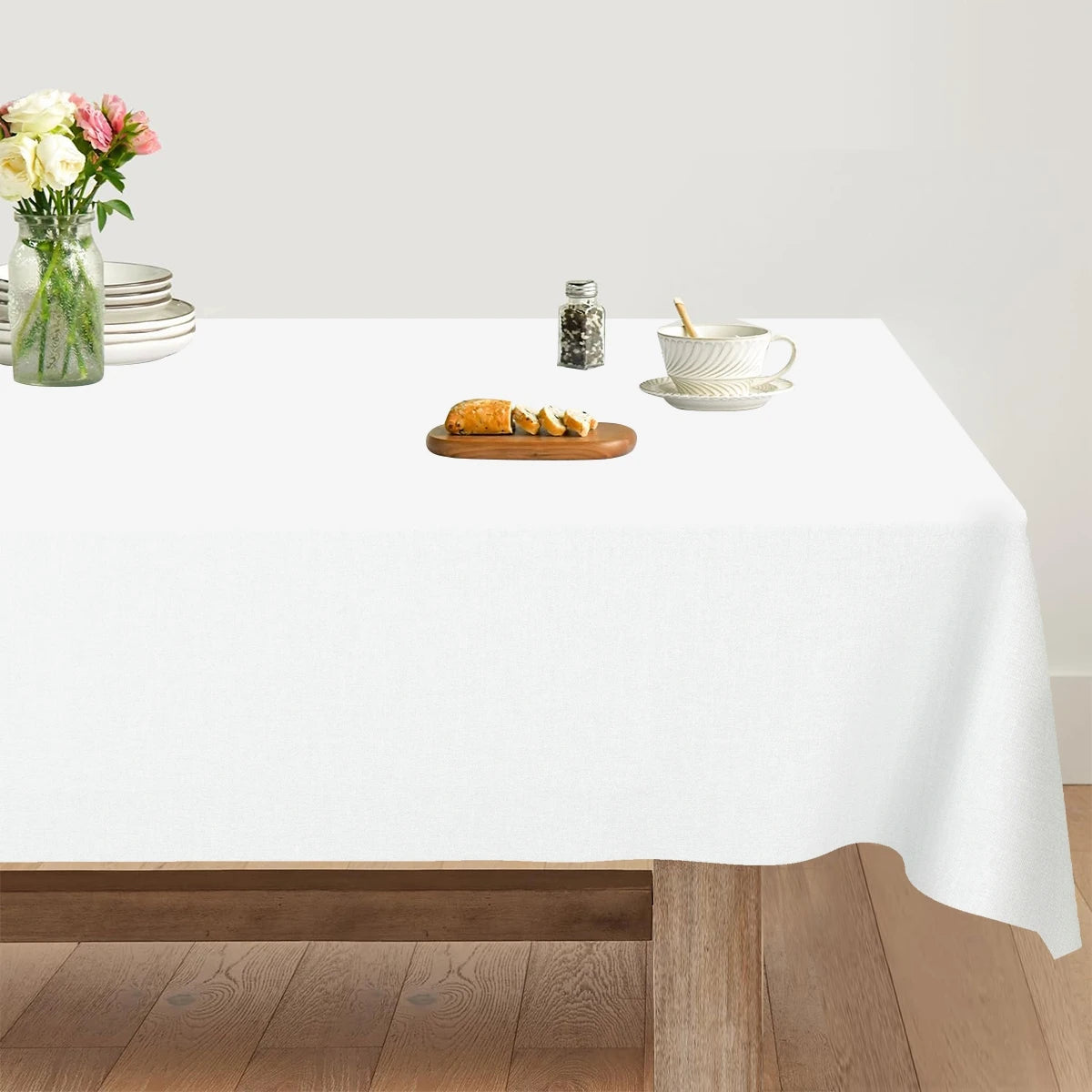 1/5pc Solid Color Plastic Tablecover 137×183 cm Rectangle Tablecloth for Birthday Party Wedding Picnic Table Decorations