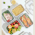 Leakproof Stainless Steel Bento Box Large Capacity Microwave Safe Portable Lunch Box Food Storage Container