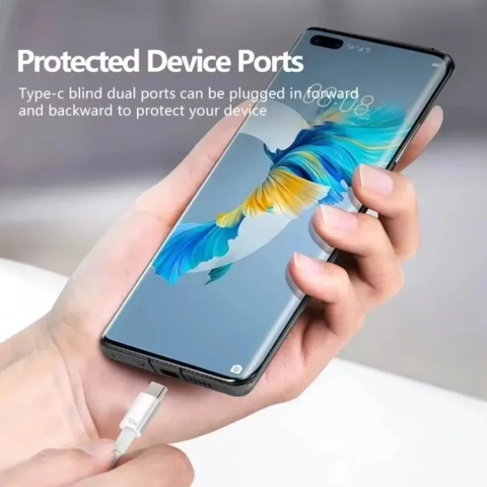 Universal Fast Charging USB C Data Cable 120W USB Type C Cable 1M/1.5M/2M For Xiaomi Smasung S24 S23 Huawei P70 Honor Data Cord