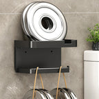 Toilet Paper Holder Plastic Storage Rack Kitchen Towel Placement Of Seasoning Bottles Bathroom Wall Roll Of Paper Phone Storage