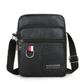 Fashion PU Leather Men's Bag Casual Waterproof Large Capacity Shoulder Messenger Bags Brown Black Handbag Multifunctional