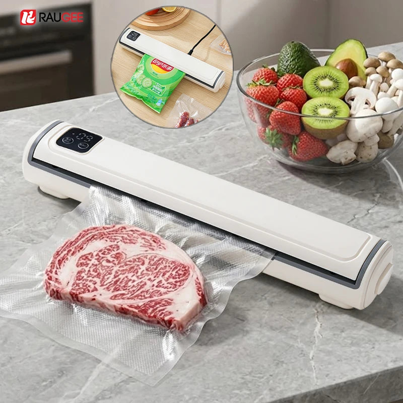 Vacuum Packing Machine for Food Small Automatic Vacuum Sealer Packaging Plastic Bags Sealer Plastic Sealers Food Vacuum Sealing