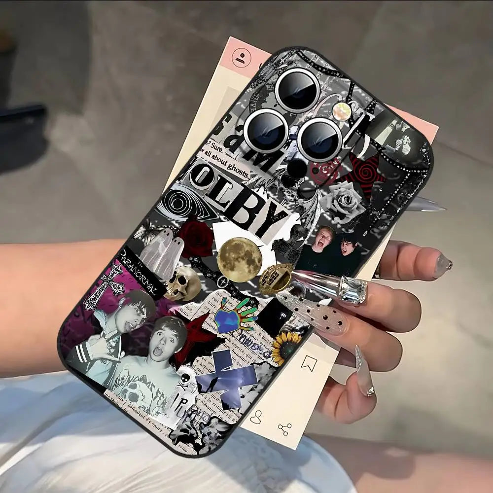 S-Sam And Colby XPLR Phone Case For IPhone 17 16 15 14 13 12 11 PRO MAX PLUS Mini TPU Soft To Skin-friendly Case