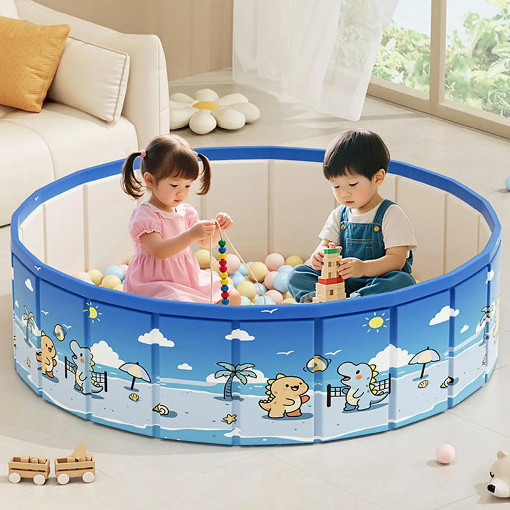 90/120/160cm Foldable Non-Slip Swimming Pool With Drain Hose Foldable Pool Outdoor Bath Tub Non-Slip Kid Pool Kiddie Water Pool