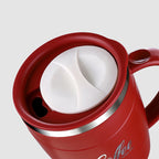 1pc 500ml 304 Stainless Steel Coffee Mug Double Wall Vacuum Insulated Tumbler with Lid Spill Proof Travel Cup for Hot Cold Drink
