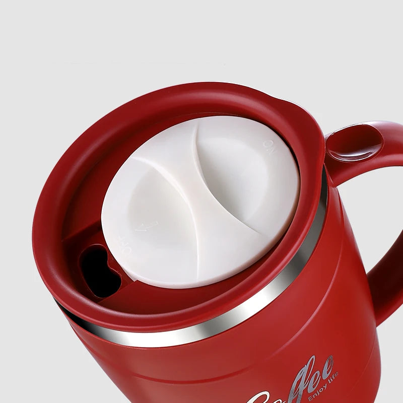 1pc 500ml 304 Stainless Steel Coffee Mug Double Wall Vacuum Insulated Tumbler with Lid Spill Proof Travel Cup for Hot Cold Drink