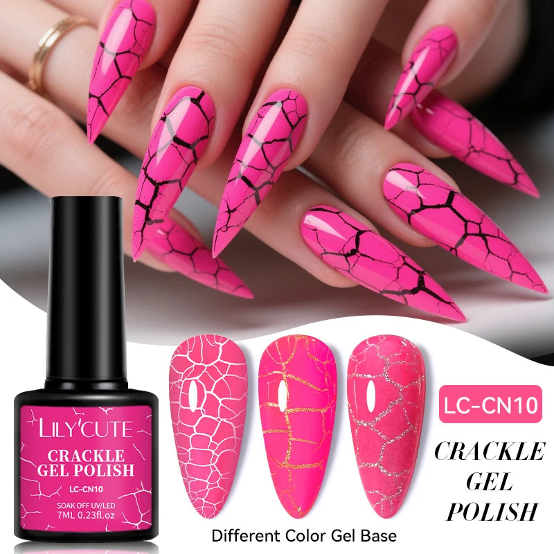 LILYCUTE 7ml Fruit Grape Purple Cat Magnetic Gel Nail Polish Vernis Semi Permanent Soak Off Colorful Gel Polish Nails Supplies