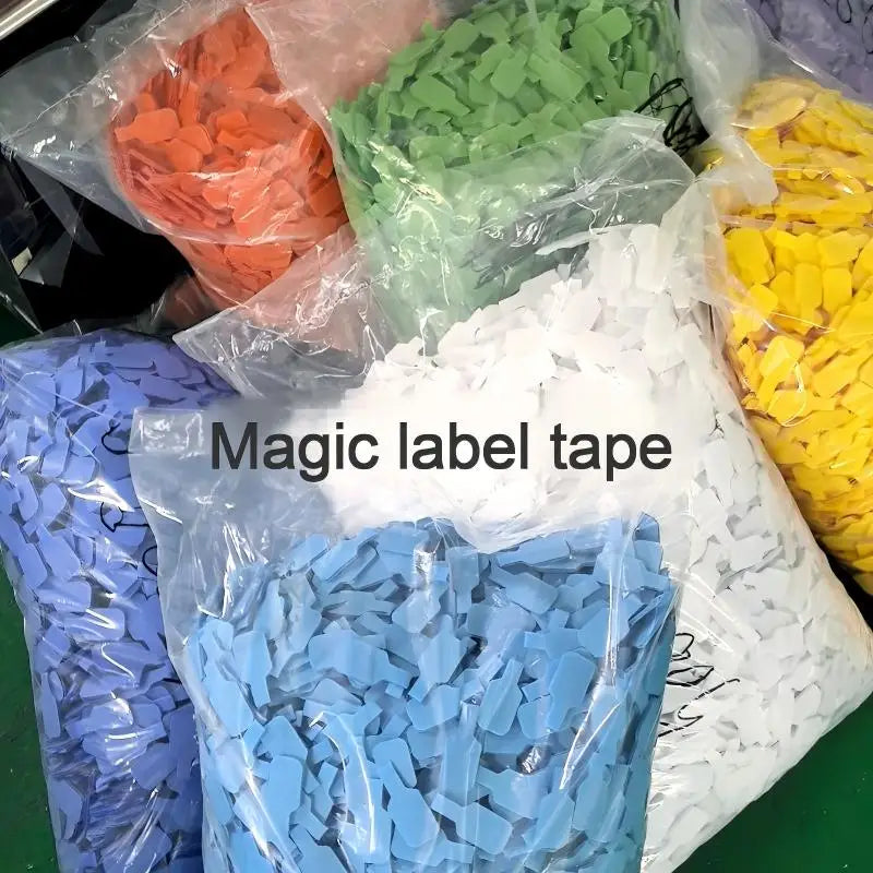 20/30/50 colored cable ties for cable marking, organization, and identification, durable and easy to use, capable of writing