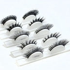 RED SIREN L Shape Cat Eye Lashes New Design Wispy Natural Mink Lashes Korean Makeup Eyelash