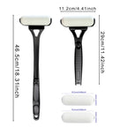 Lotion Applicator Self Sunscreen Tanning Back Applicator Stick Portable Long Handle Foldable With Two Replacement Heads