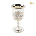 1pcs Wine Cup 30ML Wine Glasses Champagne Glasses Beverage Goblet Cocktail Cup Gold Vintage