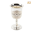 1pcs Wine Cup 30ML Wine Glasses Champagne Glasses Beverage Goblet Cocktail Cup Gold Vintage