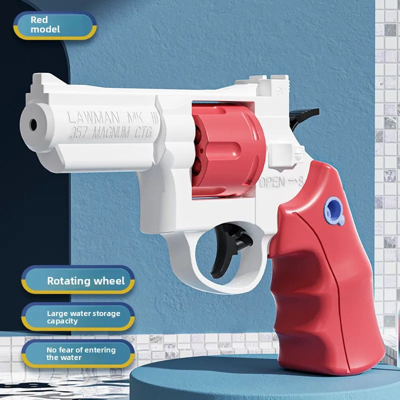Electric Water Gun Rechargeable Automatic & Manual Spray Gun Capacity Range Up to 32 FT Range for Adults & Kids