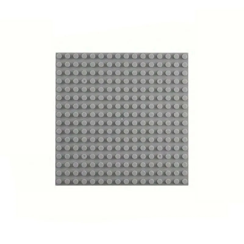 DIY 16×16-hole Single-sided Small-grained MOC Assembly Kit Basic Components for Universal Building Block Base Plates and Toys
