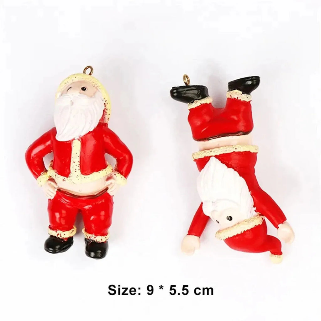 New Santa Claus Pendant Christmas Tree Decoration Pendant Window Display Gift Decoration Small Decoration
