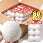 4/6/8cm White Christmas Balls Decoration Christmas Tree Hanging Accessories New Year Gift Box Navidad DIY Party Home Room Decor