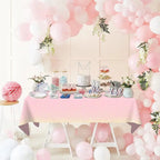 Pink Blue Gold Dot Plastic Tablecloth 54x108inch Rectangle Table Cover Disposable Table Cloth Baby Shower Birthday Party Decor