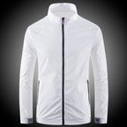 Men's sun protection clothes for summer ultra-thin breathable ice silk trendy fashion UV resistant air conditioning jacket jacke