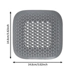 Silicone Floor Drain Hair Filter Catcher Kitchen Sink Plug Filter Stopper Shower Bathtub Drain Strainer Cover Bathroom Supplies