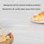 Disposable Plastic Tablecloth Thiened Waterproof Transparent Small Dining Cloth Home Use round Rectangle Square Tablecloth