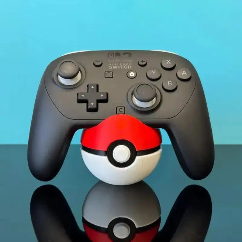 Anime Pokmeon Poke Ball For PS5/XBOX/switch Pro Controller Bracket Universal Gamepad Mount Joystick Rack Game Controller Display