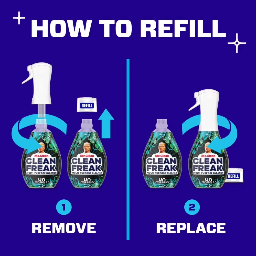 Household Favorite! | Large capacity | Multi-Surface All Purpose Cleaner Spray Refreshing Unstopables Scent  Liquid Household Cleaning