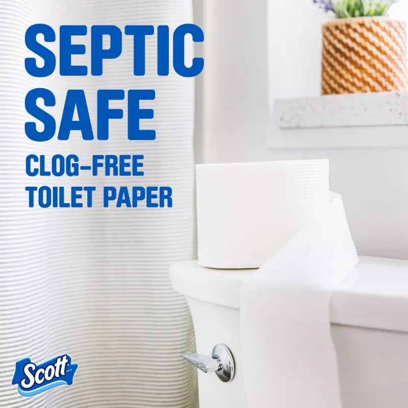Scott ComfortPlus Toilet Paper, 12 Double Rolls