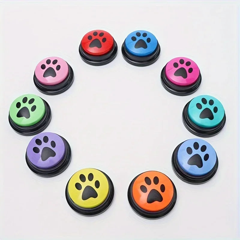 Interactive Dog Training Buttons Interactive Dog Training Buttons Recordable Talking Pet Communication Toy For Dog Cat Pet