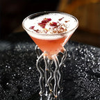 Octopus Cocktail Glass Jellyfish Martini Cup  Creative Beverage Bar Tool Bar Party Whiskey Glass Christmas Gift Wine Glasses