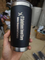 20oz Tumbler with Lid , Stainless Steel Vacuum Insulated Coffee Tumbler Cup, Double Wall Powder Coated Travel Mug