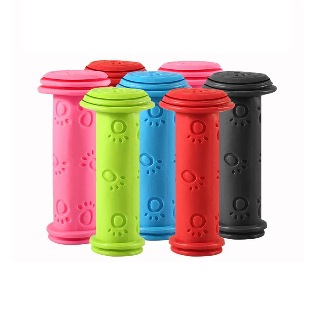 1 Pair Rubber Bicycle Handlebar Grips 22MM Anti-slip Child Kids Bike Cycling Handle Bars Children Tricycle Scooter Accessories