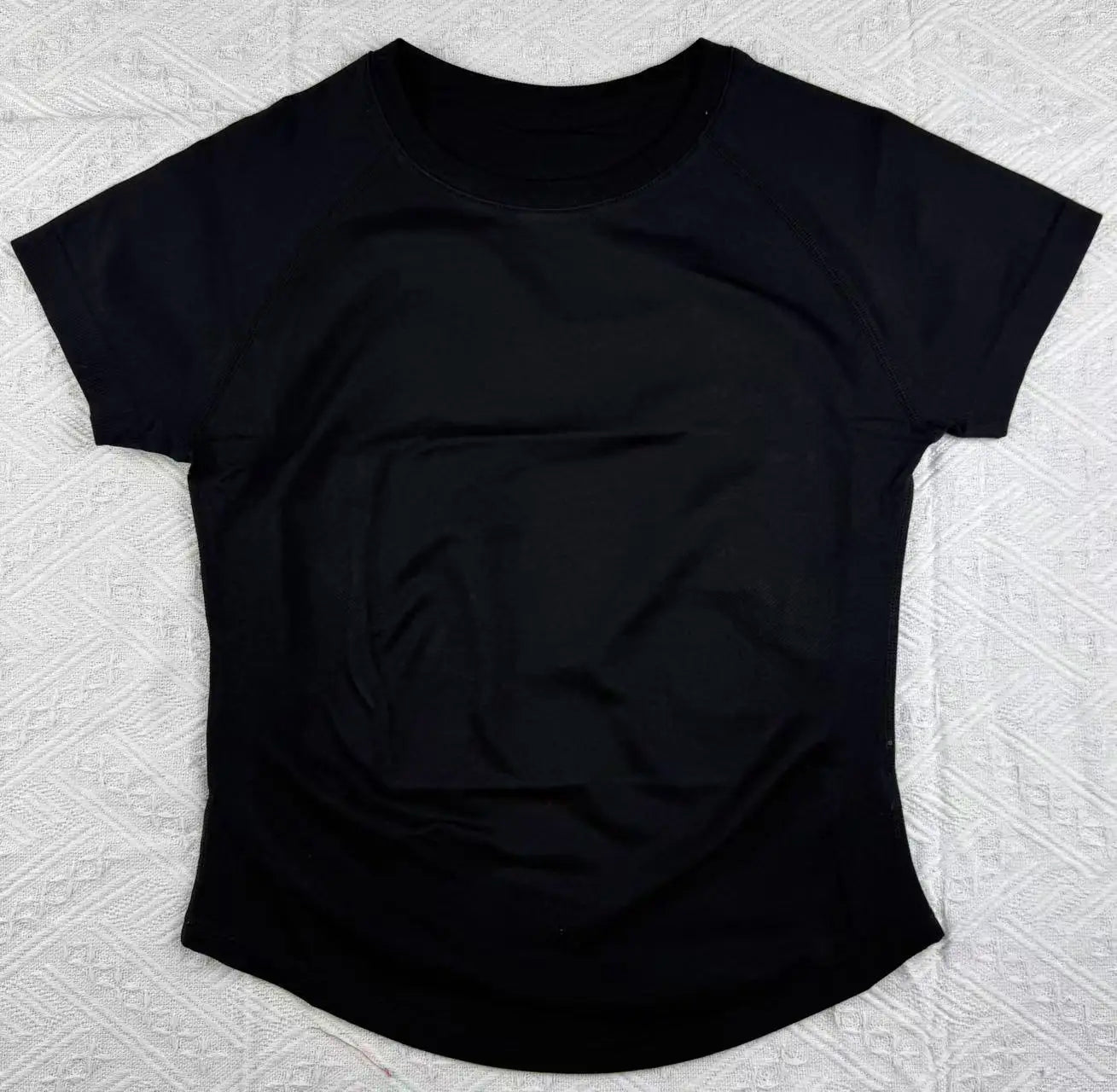 summer new T-shirt long pants two-piece set round neck short sleeved tight pants, yoga fitness tight pants, running sports set