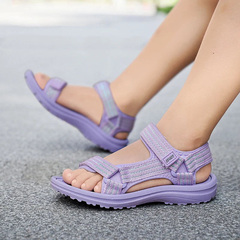 2025 New Brand Summer Children Casual Shoes Outdoor Girls Beach Sandals Kids Lightweight Breathable Sport Sandals for Boys