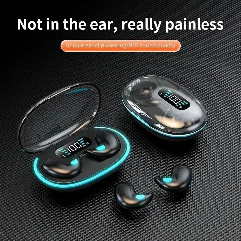 New Earphones Wireless Earphones Headphones Noise Reduction Sport Game Sleep Bluetooth 5.3 Earbuds HIFI Stereo Music Headset