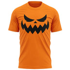 2025 Pumpkin Face T Shirt Men 3D Printing Halloween Short Sleeve Black Orange Tee Shirts Outfit Party Cosplay Costume T-shirt