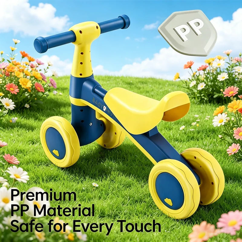 NEW Toddler Walker Anti-rollover Foldable Adjustable Height Toddler Walker Safe Anti-fall Baby Walking Helper Baby Walker Gifts