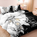 3pcs Dream Catcher Pattern Duvet Cover Set Soft Comfortable Bedding Set For Home Bedroom （1 Duvet Cover & 2 Pillowcases）