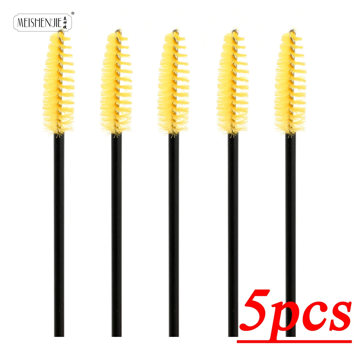 MEISHENJIE Hot Sale Eyelashes Brush Comb 5-50 PCS Eye Lashes Extension Mascara Wands Makeup Professional Makeup Beauty Tools